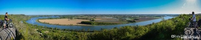 Vue panoramique depuis Boudou