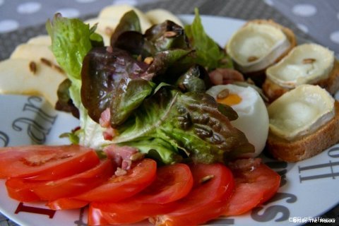 Salade Ride The Flavour et ses oeufs mollets!